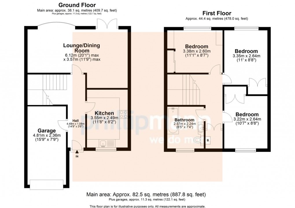 Floorplan for Fitzgerald Park, Seaford
