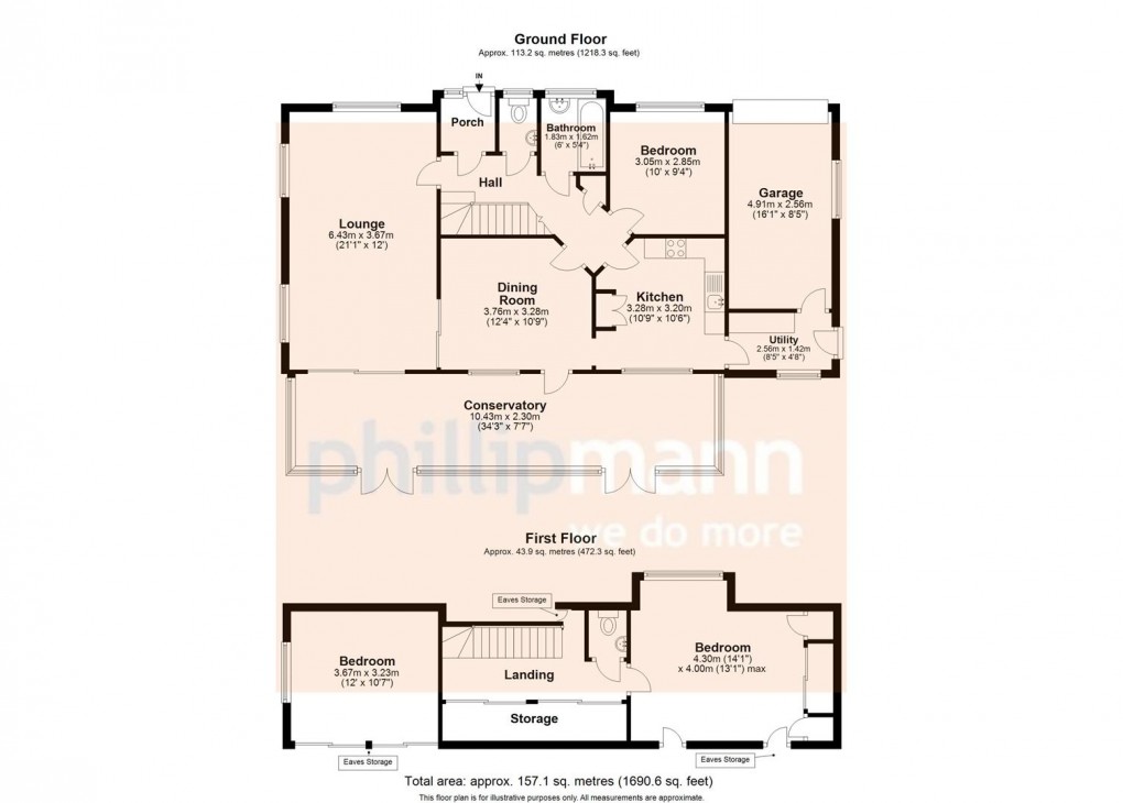 Floorplan for Lions Place, Seaford