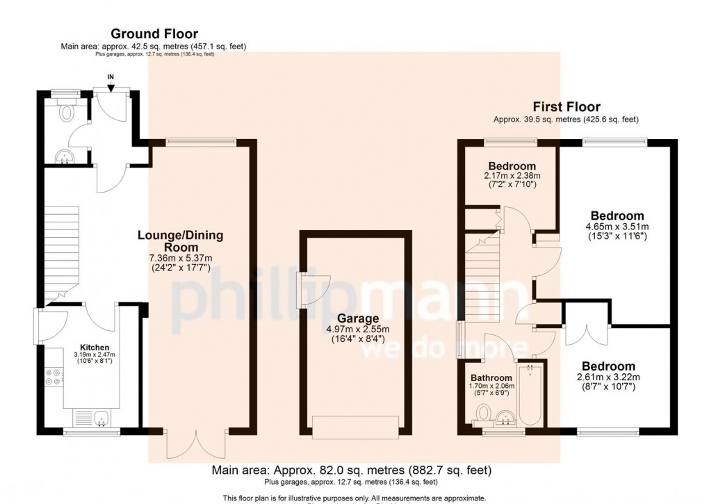 Floorplan for Downs View, Peacehaven