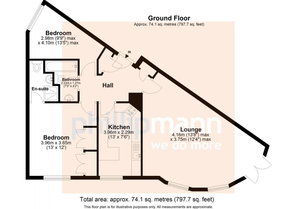 Floorplan for Martello Mews, Martello Road, Seaford