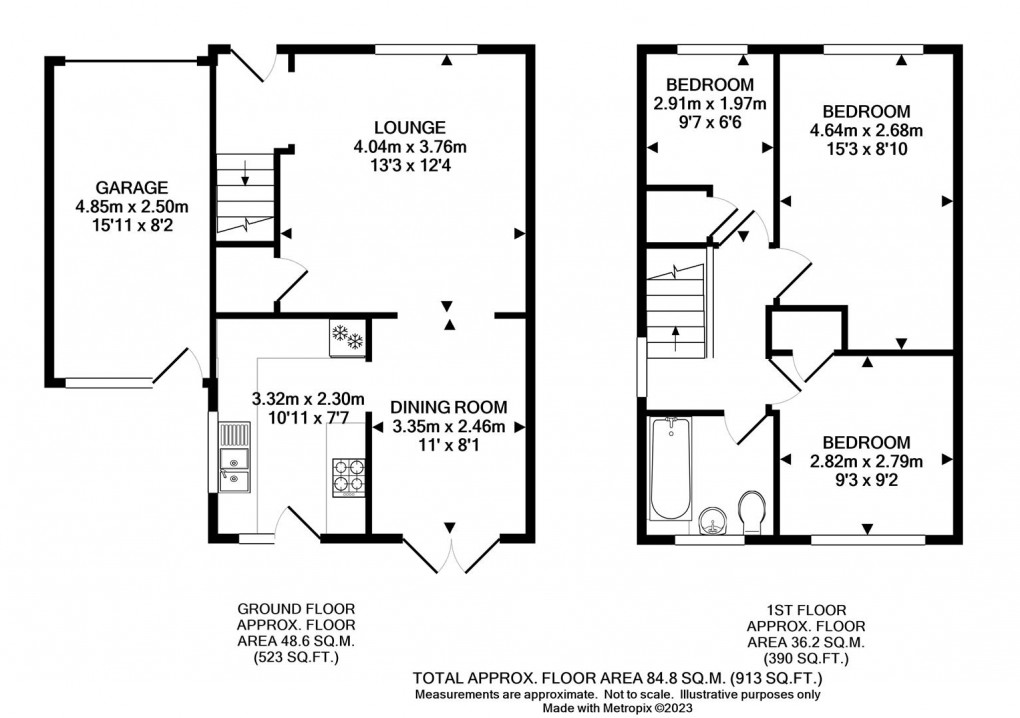 Floorplan for Hairpin Croft, PEACEHAVEN