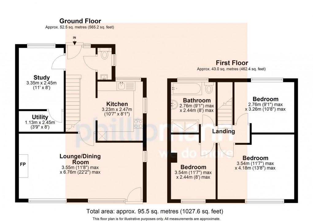Floorplan for Guardswell Place, Seaford