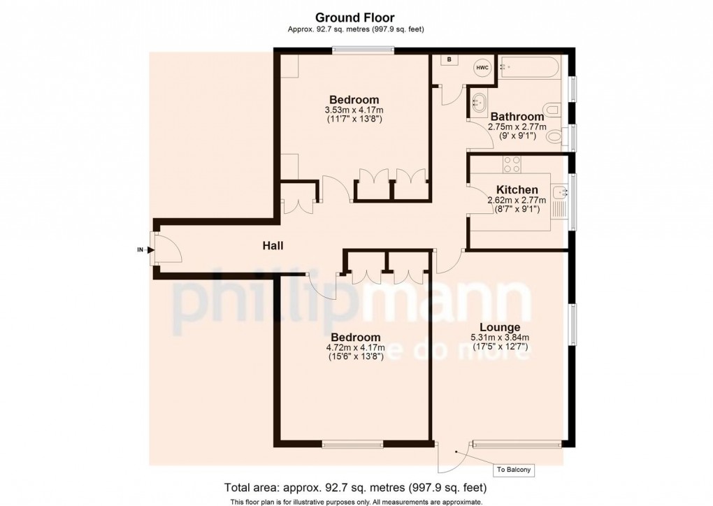 Floorplan for Esplanade, Seaford