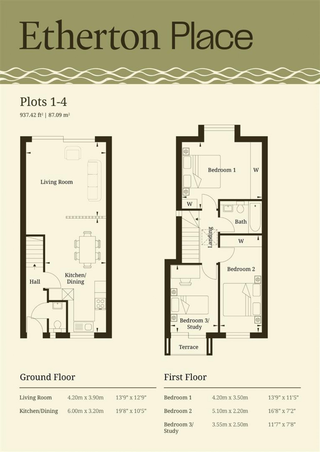 Floorplan for Etherton Place, Alfriston Road, Seaford