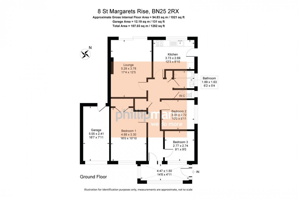 Floorplan for St. Margarets Rise, Seaford