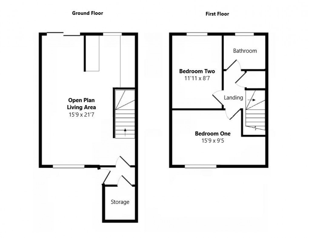 Floorplan for Abbey Close, Peacehaven