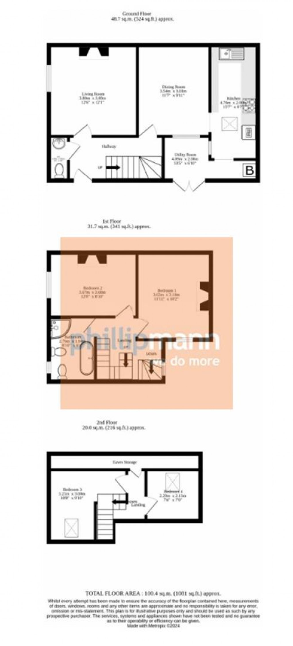 Floorplan for Heighton Road, NEWHAVEN