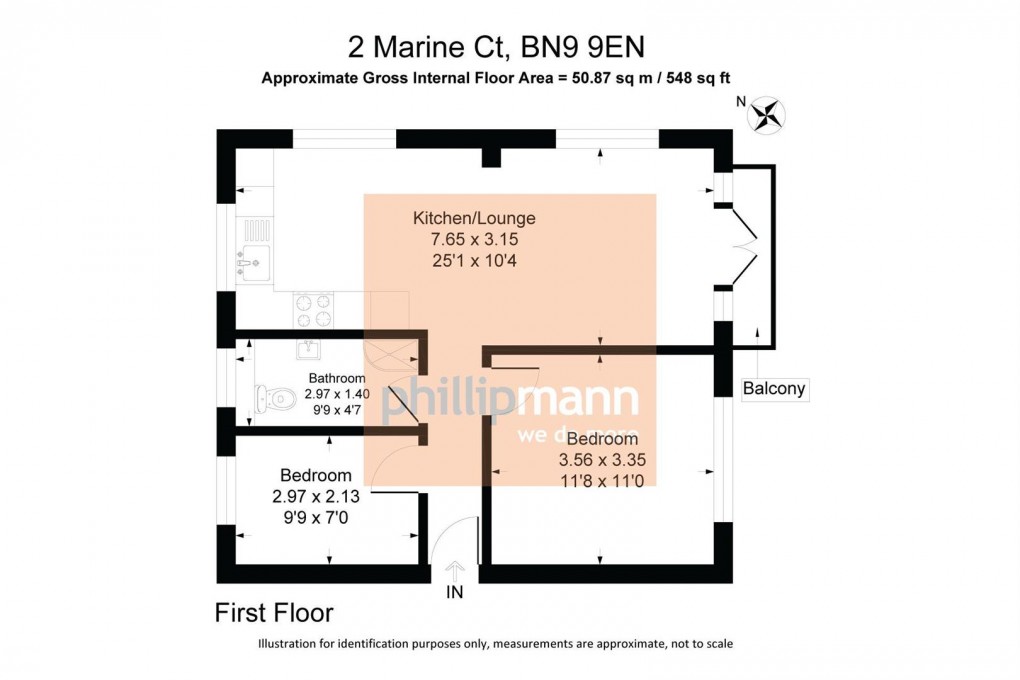 Floorplan for Gibbon Road, Newhaven