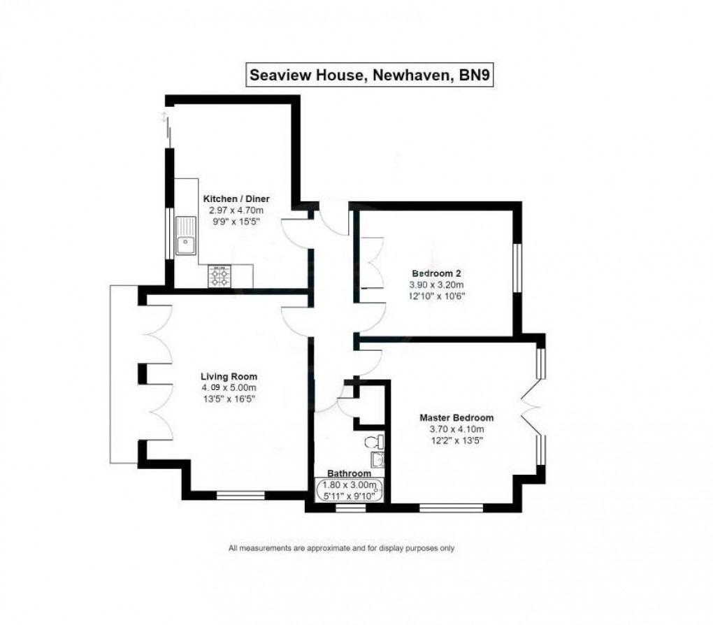 Floorplan for West Quay, Newhaven