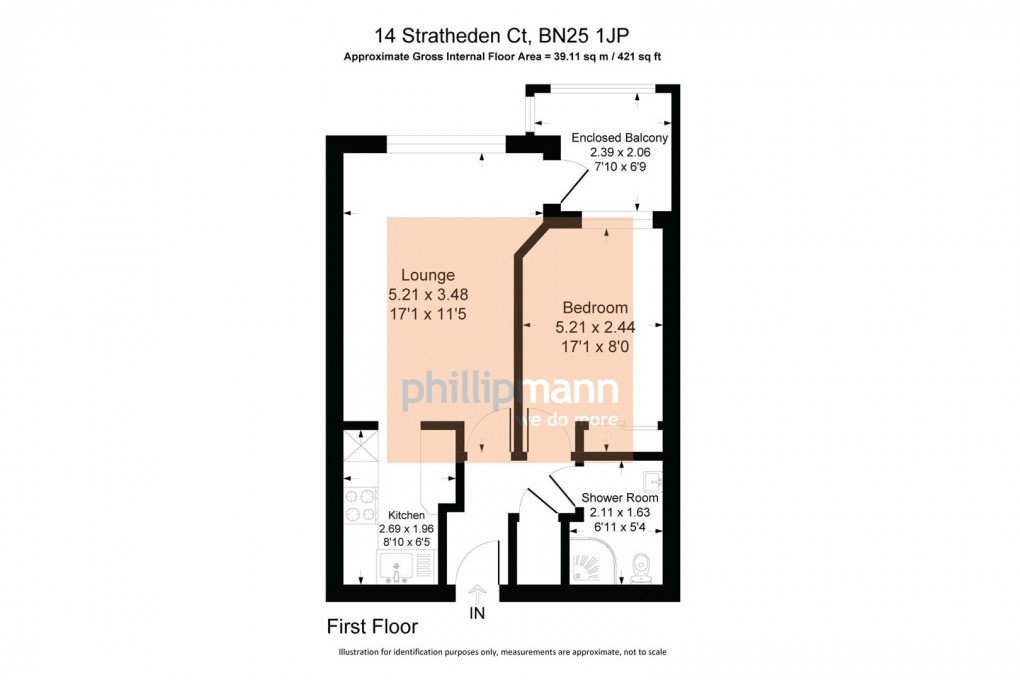 Floorplan for Esplanade, Seaford