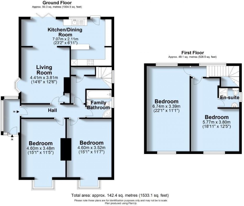 Floorplan for First Avenue, Newhaven