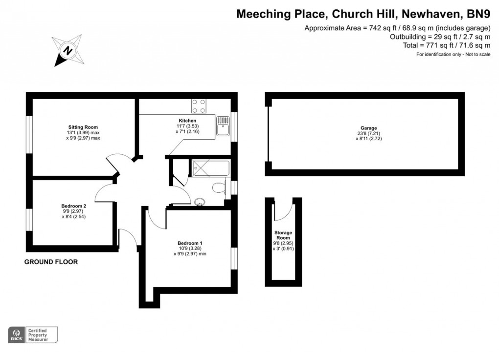 Floorplan for Church Hill, Newhaven