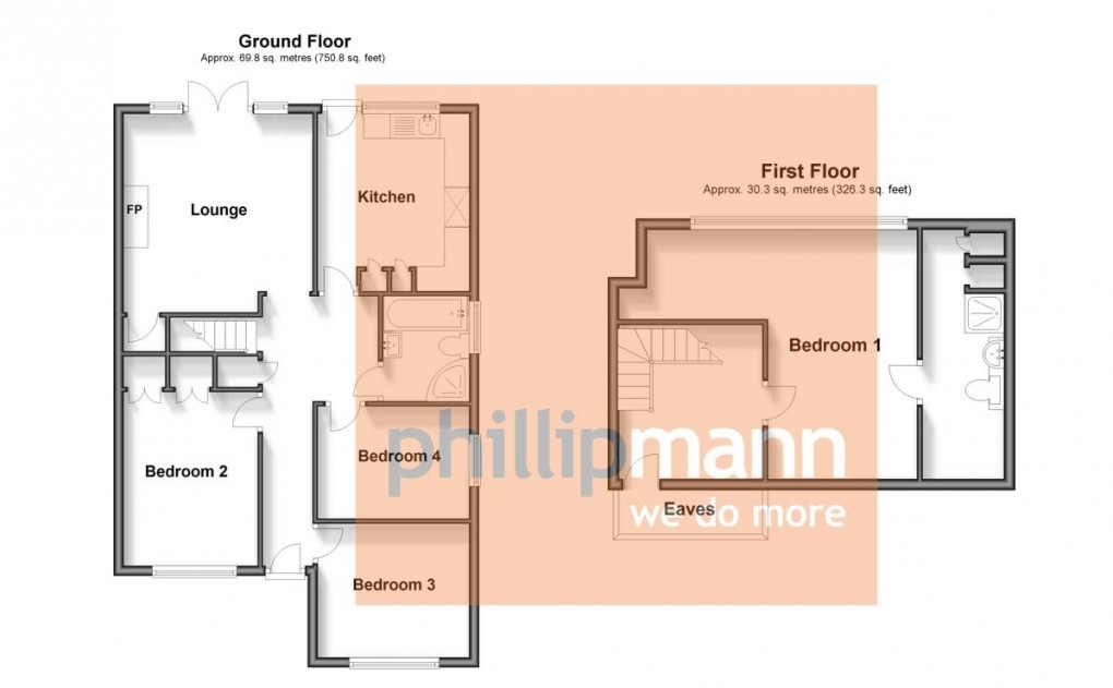 Floorplan for Willow Walk, Newhaven