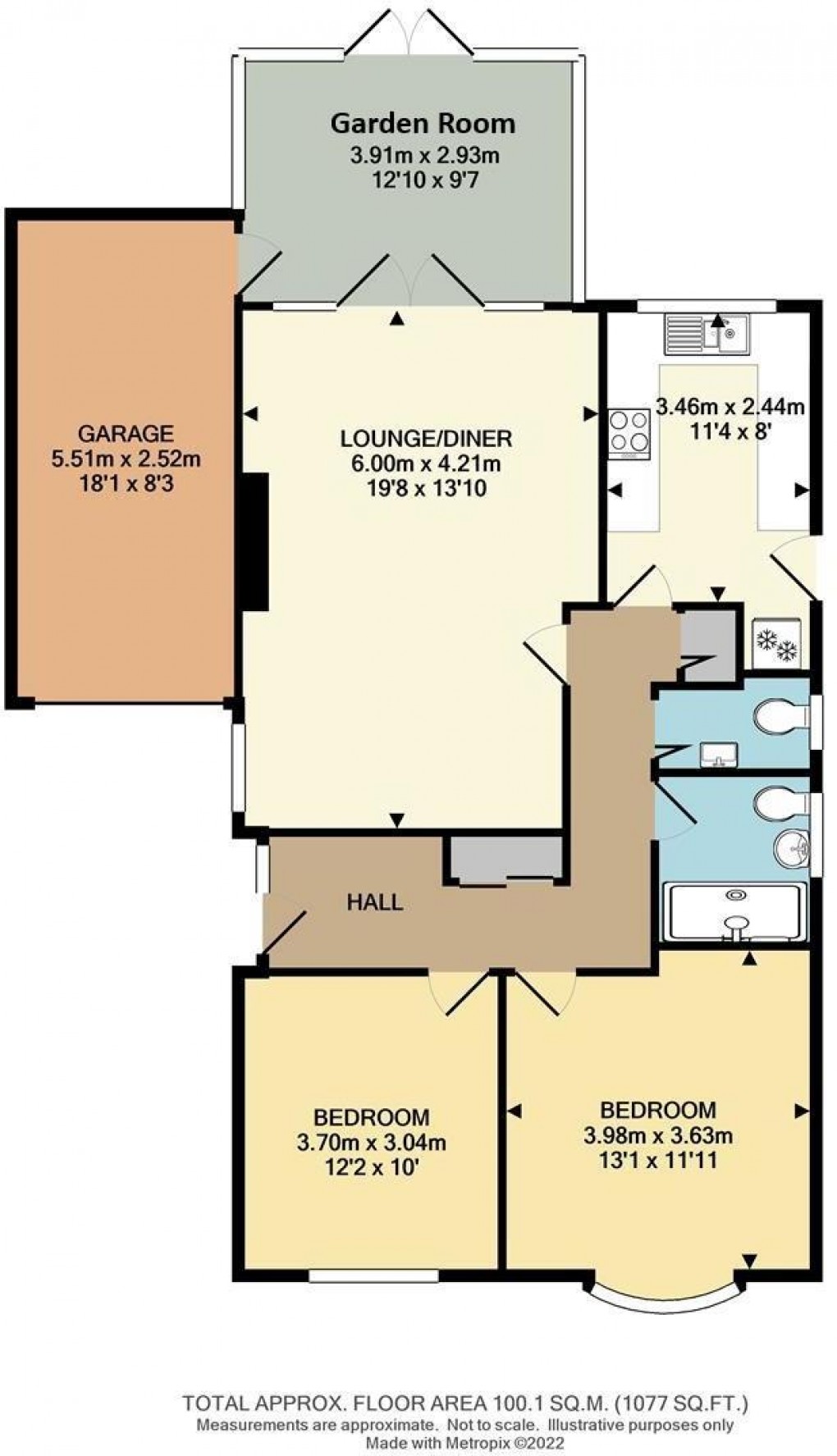Floorplan for Lucinda Way, Seaford