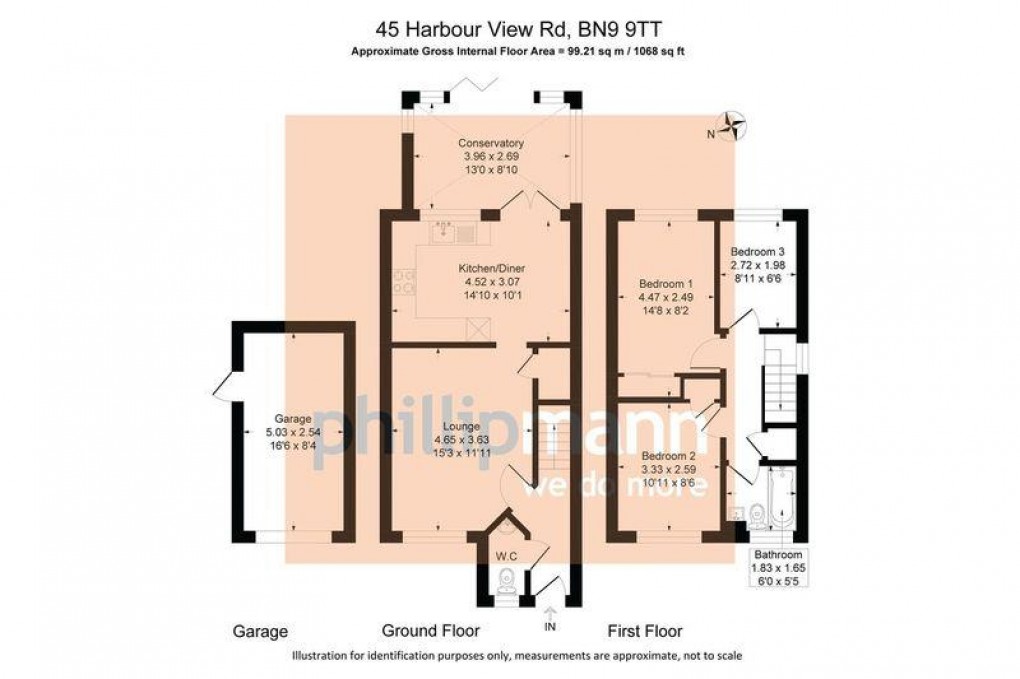 Floorplan for Harbour View Road, Newhaven