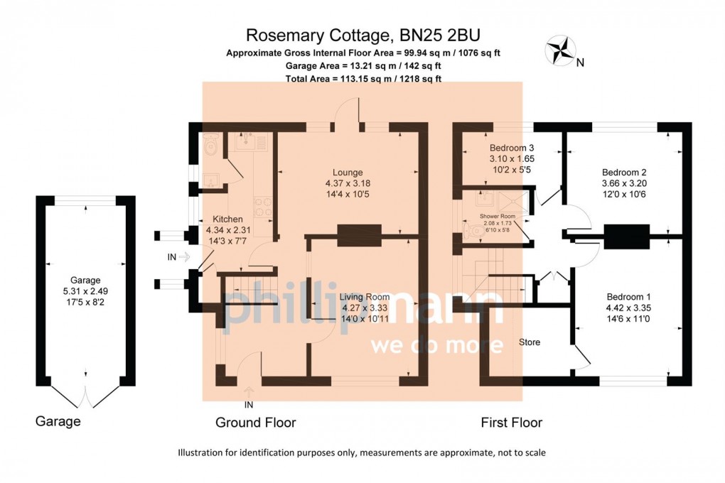 Floorplan for Kedale Road, Seaford