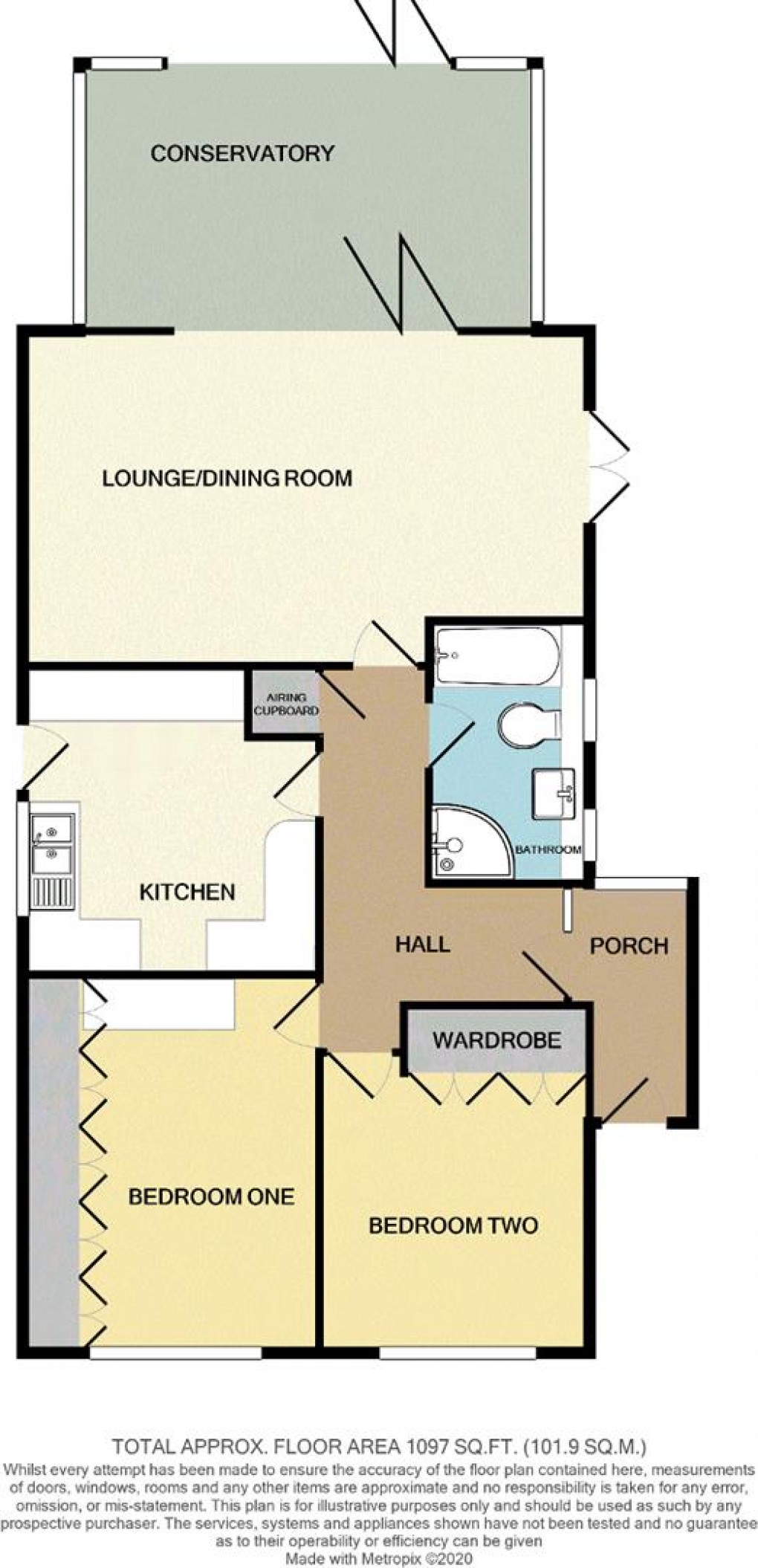 Floorplan for Lucinda Way, Seaford