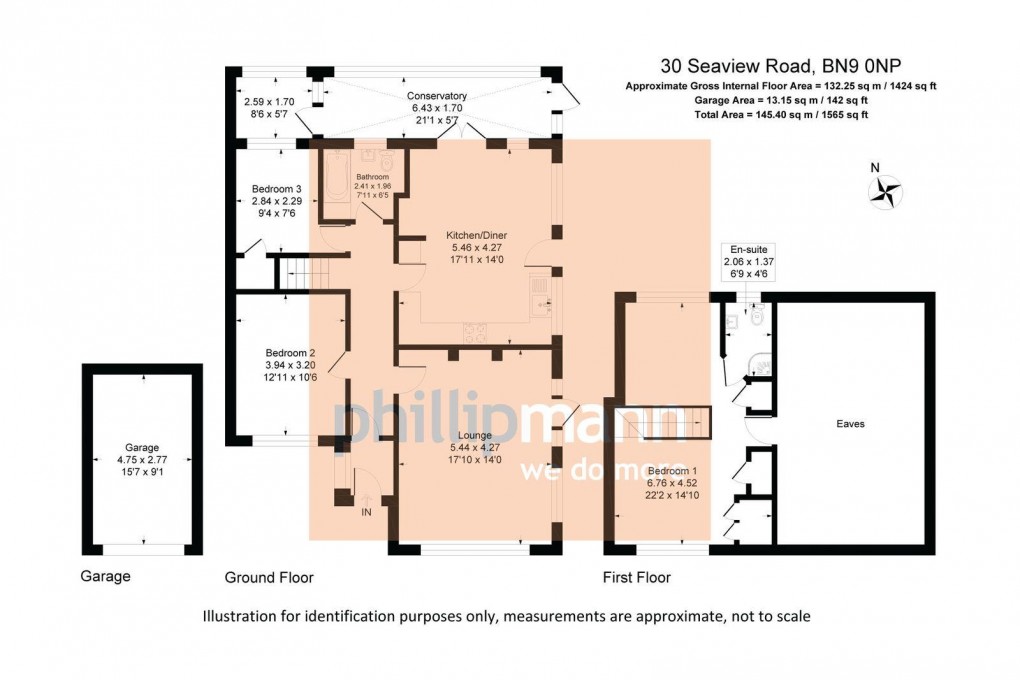Floorplan for Seaview Road, Newhaven