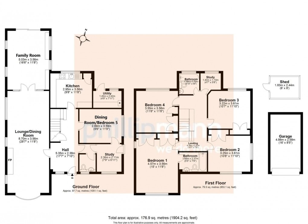 Floorplan for Belgrave Road, Seaford