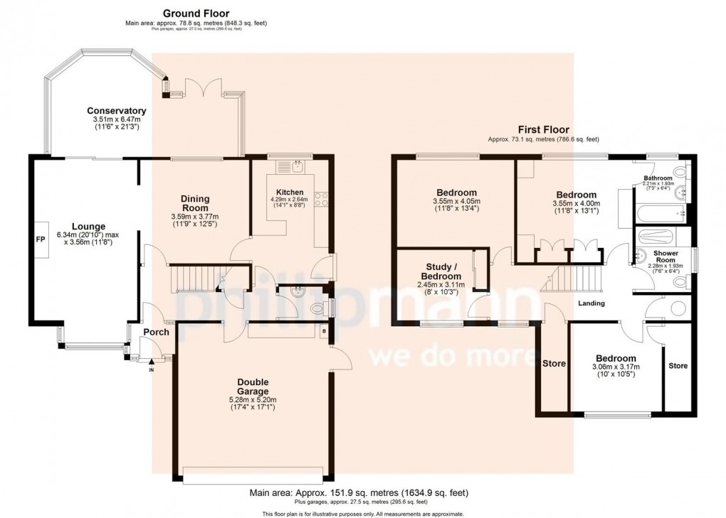 Floorplan for Ashmore Close, Peacehaven