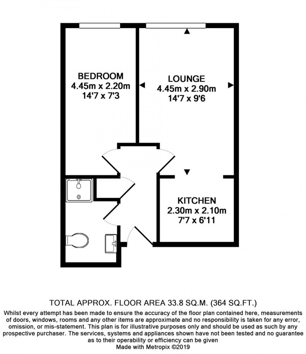 Floorplan for Pelham Road, Seaford