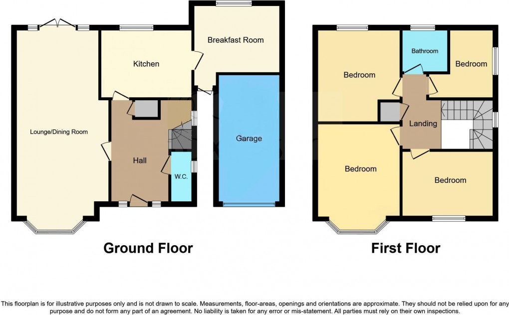 Floorplan for Cuckmere Road, SEAFORD