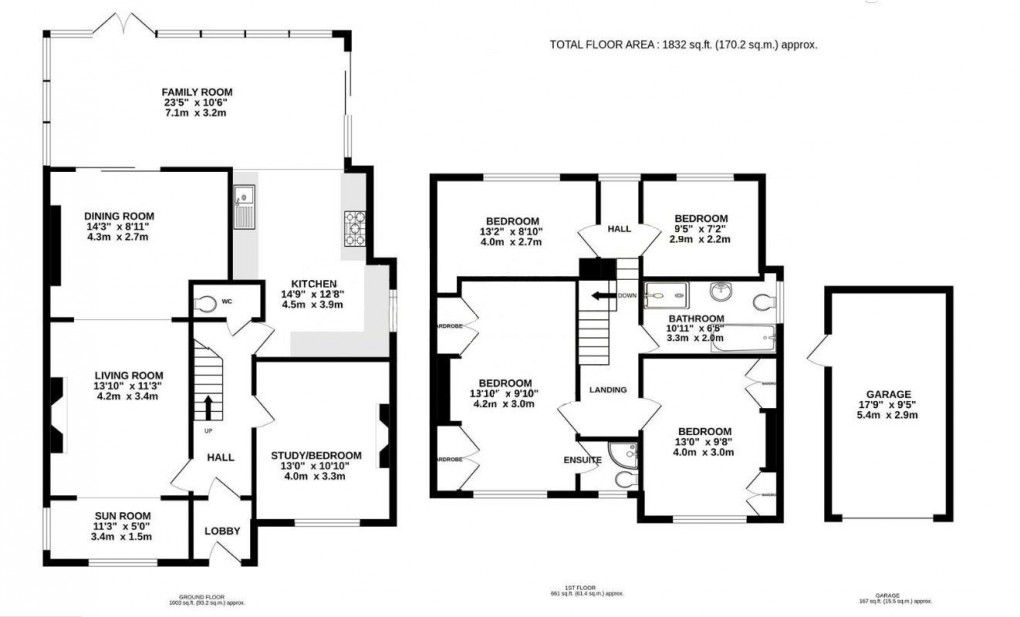 Floorplan for Third Avenue, Newhaven