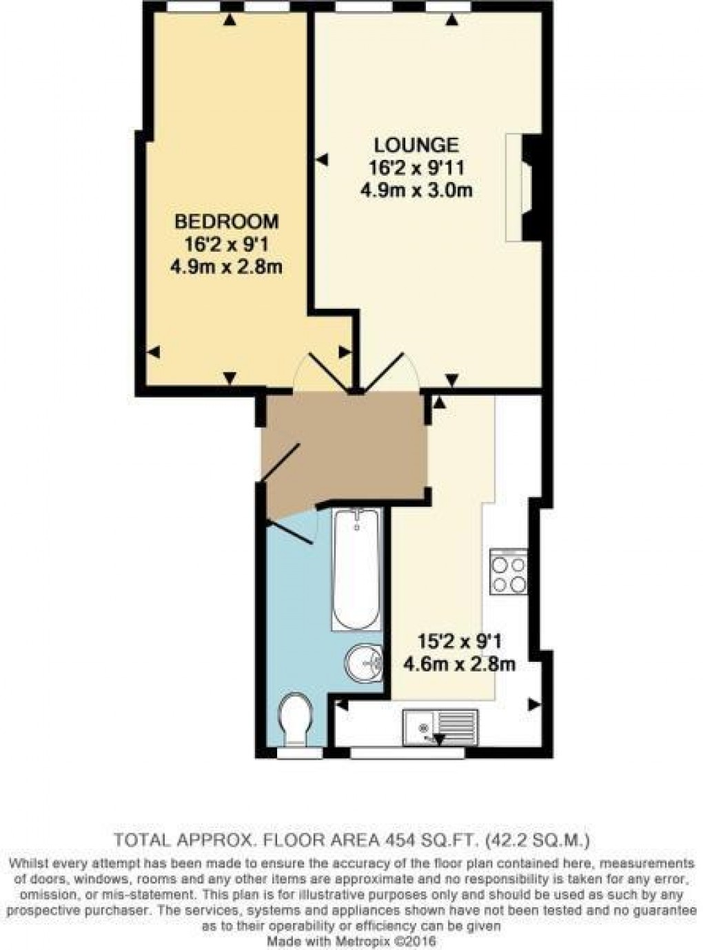 Floorplan for Pelham Place, Pelham Road, Seaford