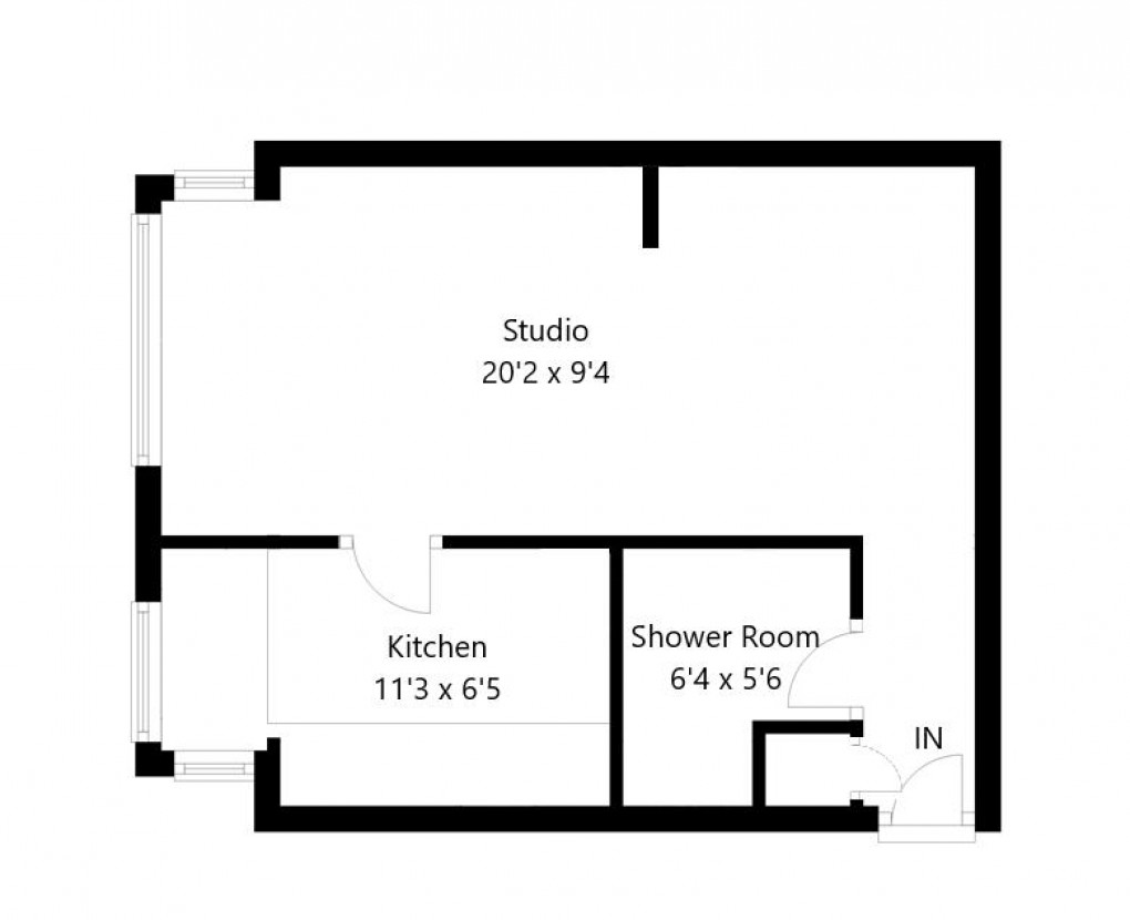 Floorplan for Balcombe Road, Peacehaven