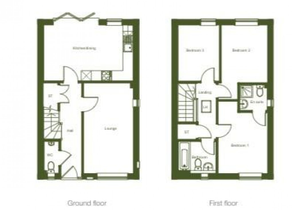 Floorplan for Celandine Way, Newhaven