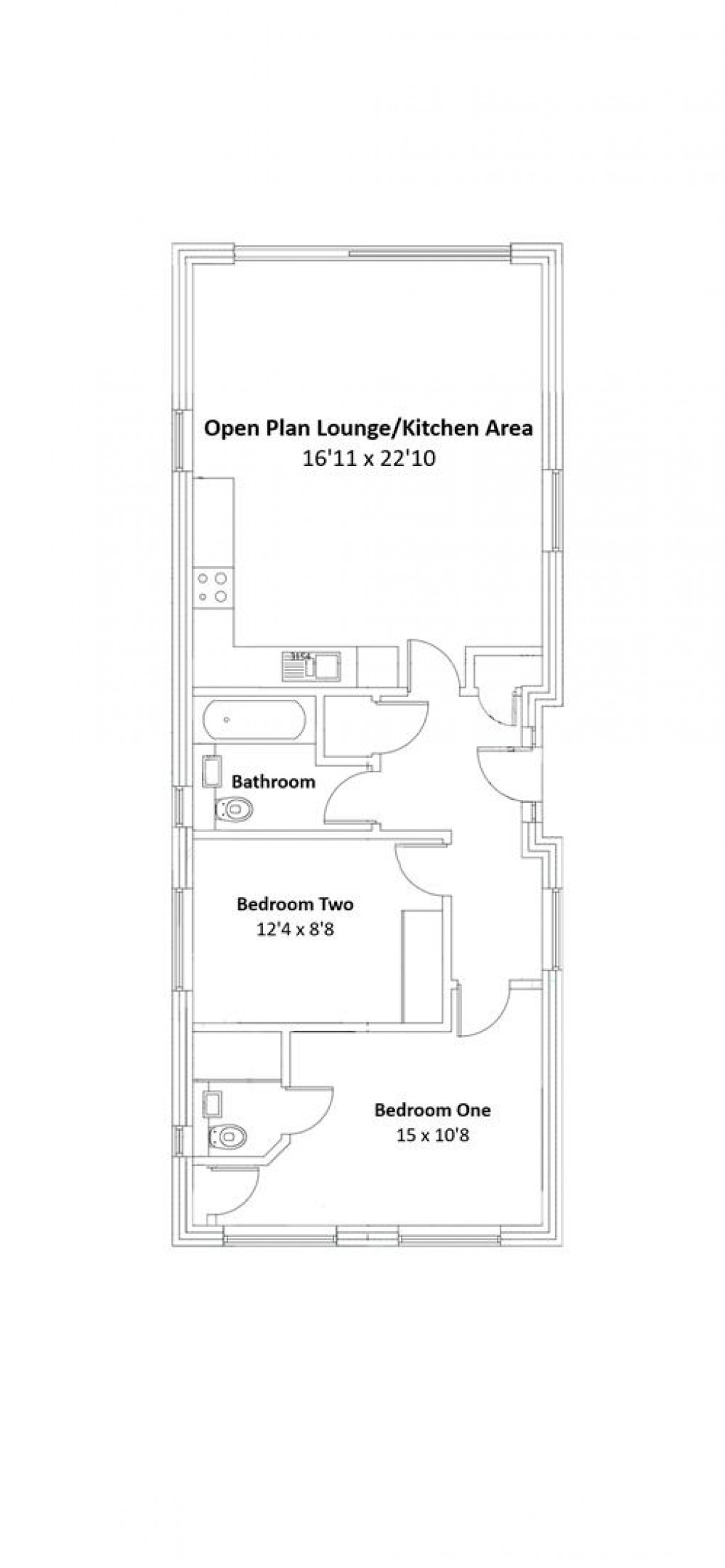 Floorplan for Arundel Road, Peacehaven