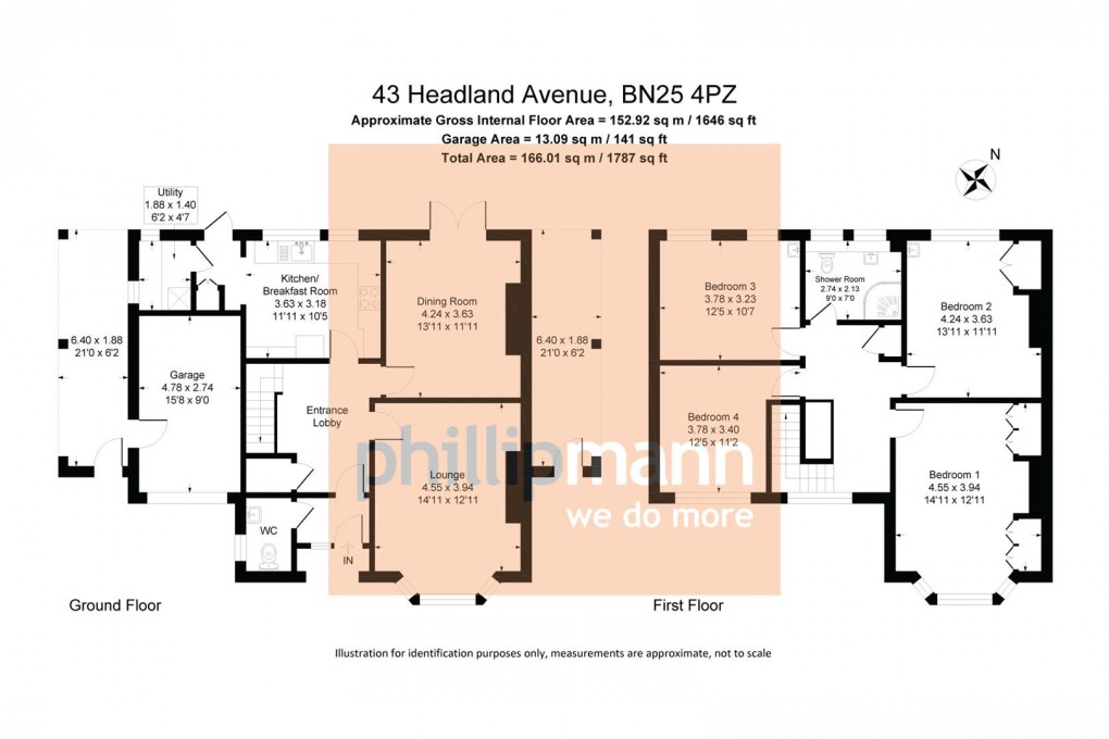 Floorplan for Headland Avenue, Seaford