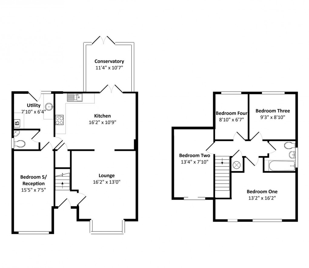 Floorplan for Chatsworth Avenue, Telscombe Cliffs, Peacehaven