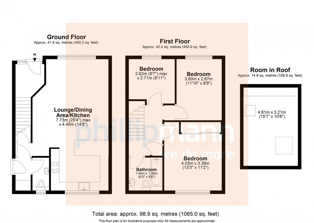 Floorplan for Elm Court, Newhaven