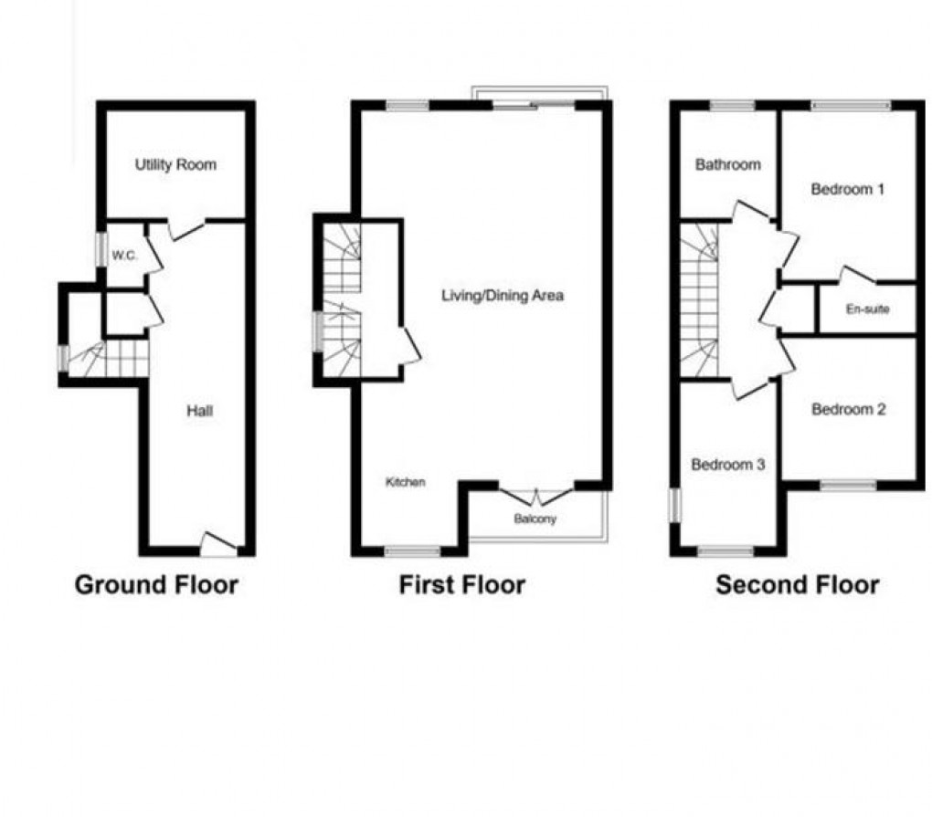 Floorplan for Denton Road, Newhaven