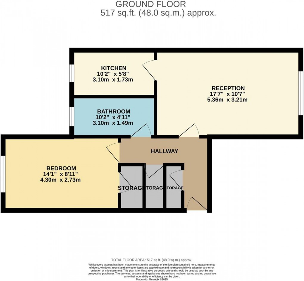 Floorplan for Claremont Road, Seaford