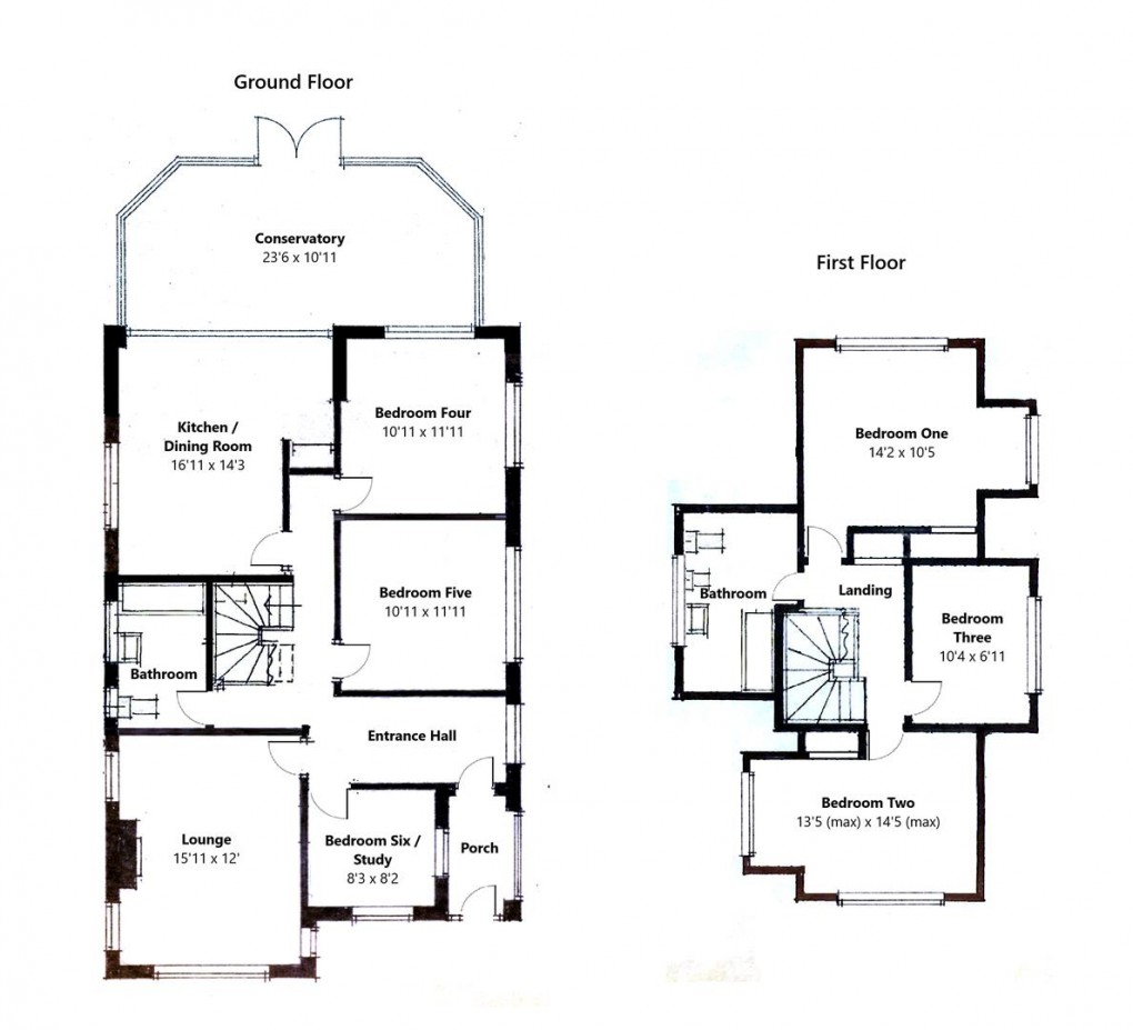 Floorplan for Falmer Road, Woodingdean, Brighton