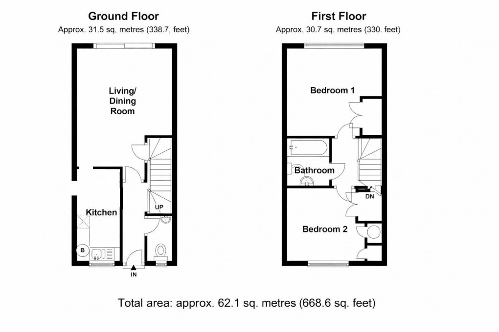Floorplan for Court Leet, Steyne Road, Seaford