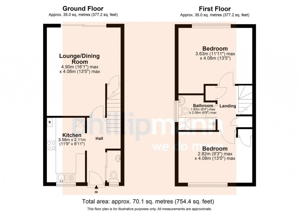 Floorplan for Powell Gardens, Newhaven