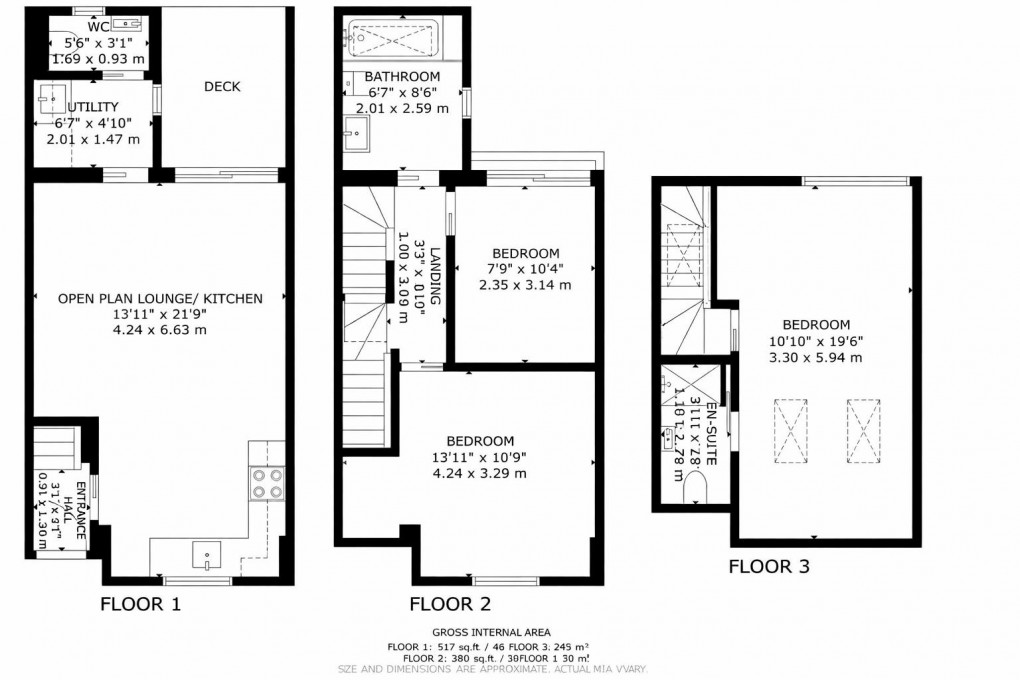 Floorplan for Phoenix Mews, Seaford