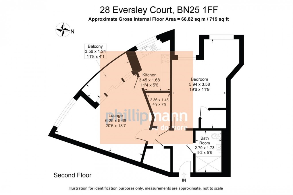 Floorplan for Dane Road, Seaford