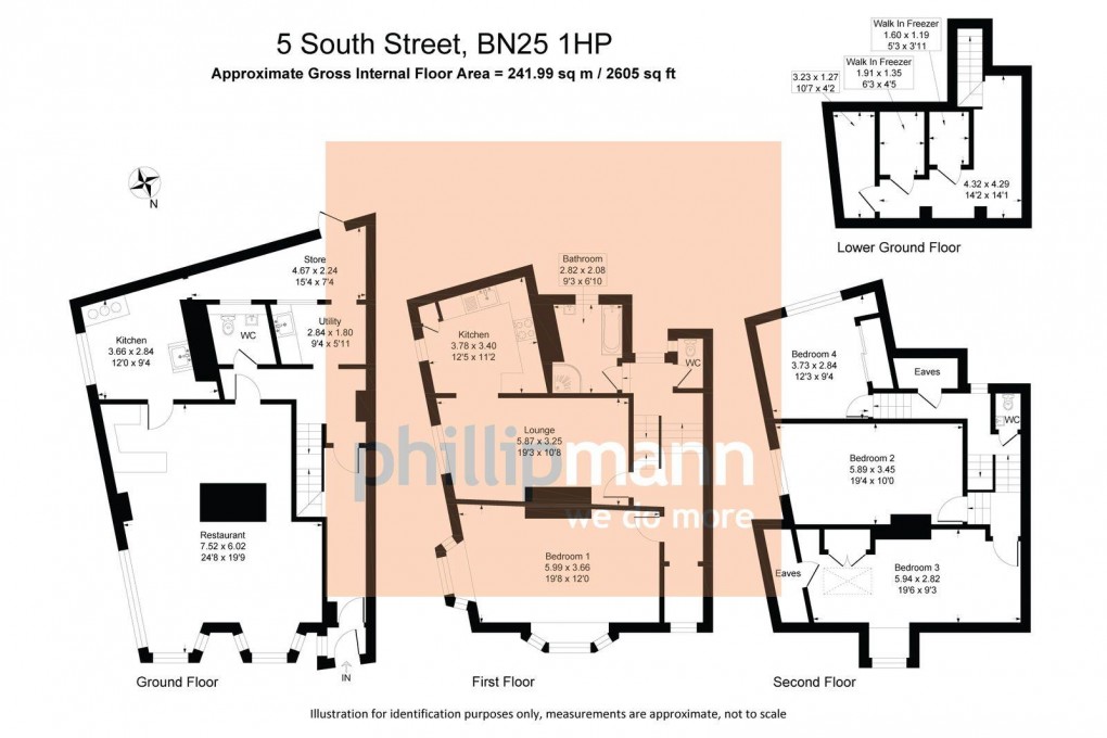 Floorplan for South Street, Seaford
