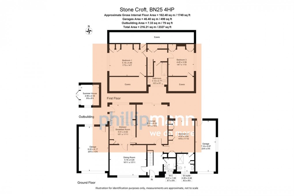 Floorplan for Chyngton Road, Seaford