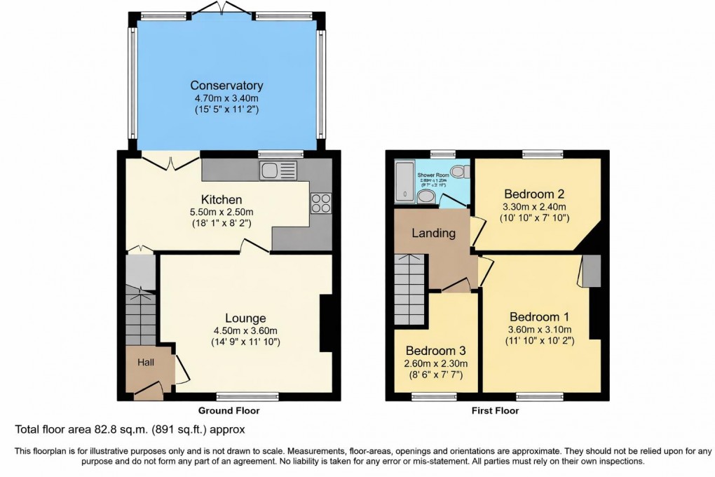 Floorplan for Gibbon Road, Newhaven