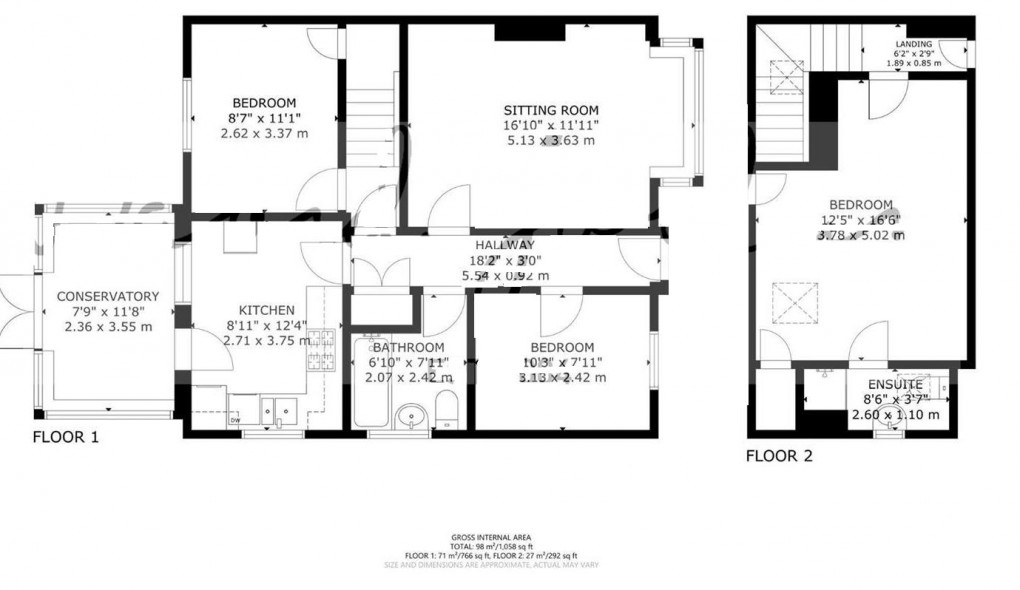 Floorplan for Chyngton Gardens, Seaford