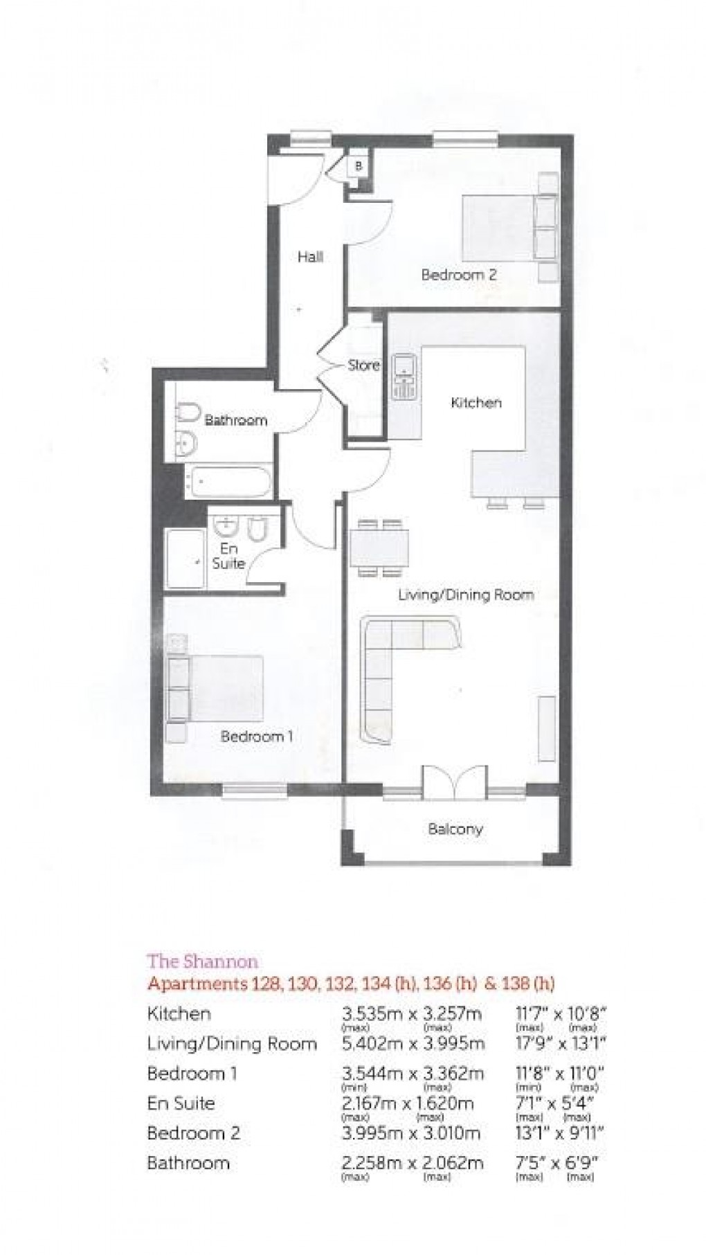 Floorplan for Newlands Place, Seaford