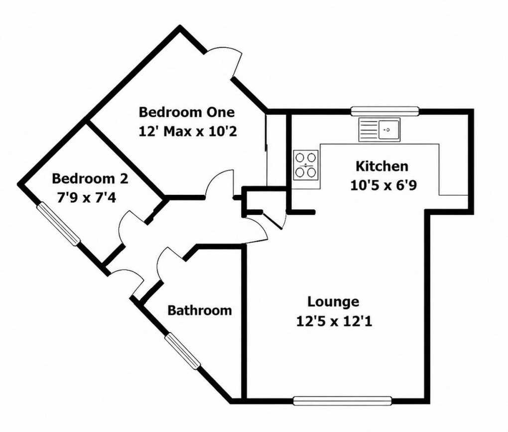Floorplan for Roundhouse Crescent, Peacehaven