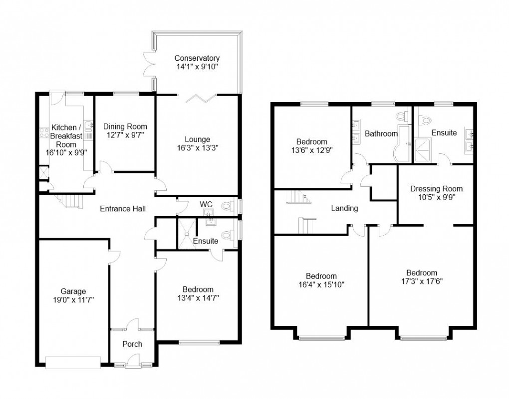 Floorplan for Cripps Ave, Peacehaven
