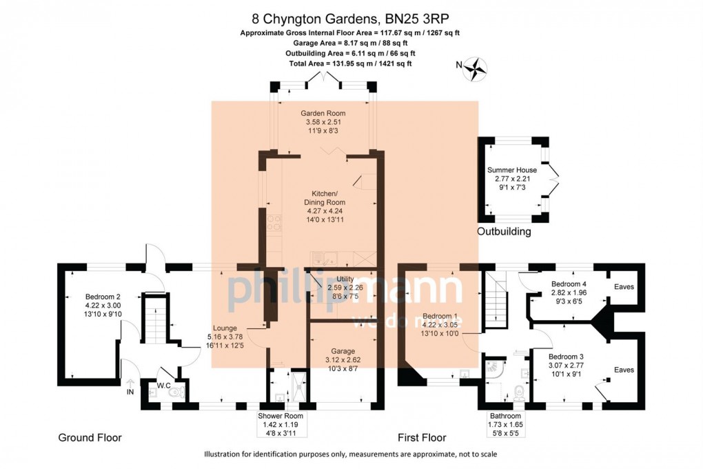 Floorplan for Chyngton Gardens, Seaford