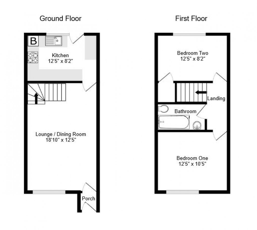 Floorplan for Tollgate, Peacehaven